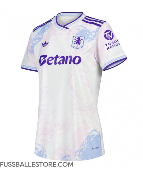 Günstige Aston Villa Amadou Onana #24 3rd trikot Damen 2025-26 Kurzarm Günstige Aston Villa Amadou Onana #24 3rd trikot Damen 2025-26 Kurzarm